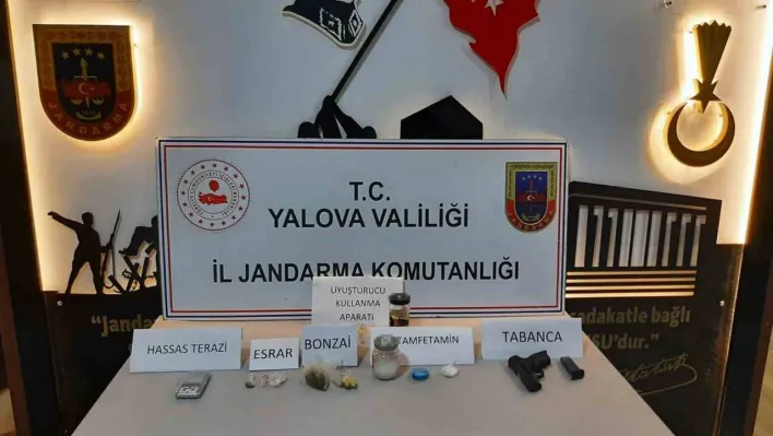 Yalova'da uyuşturucu operasyonu: 1 tutuklama