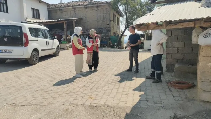 Yangın bölgesine psikososyal destek eli