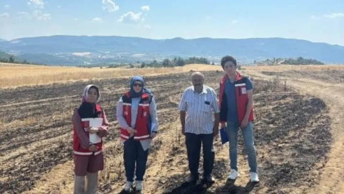 Yangının ardından psikososyal destek incelemesi