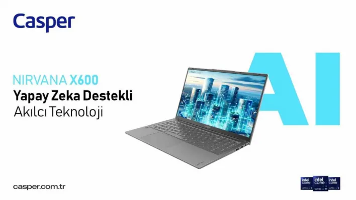 Yapay zekanın gücü Casper Nirvana X700 ve X600'de