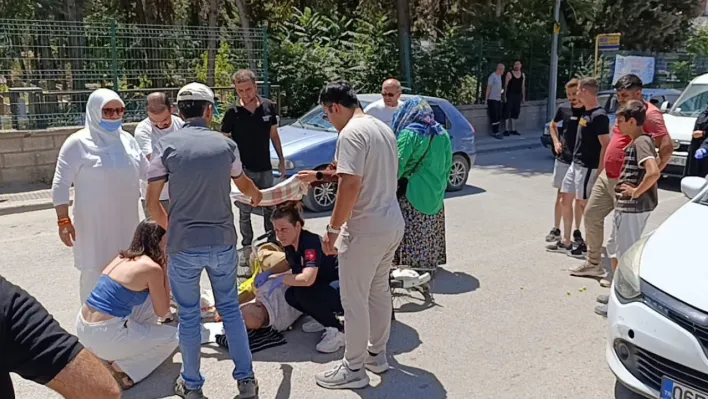 Yaralanan vatandaşı güneşten böyle korudular