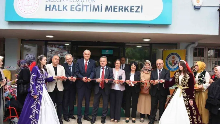 Yaygın Eğitim Haftası etkinlikleri 'Sene Sonu Sergisi' nin açılışı ile başladı