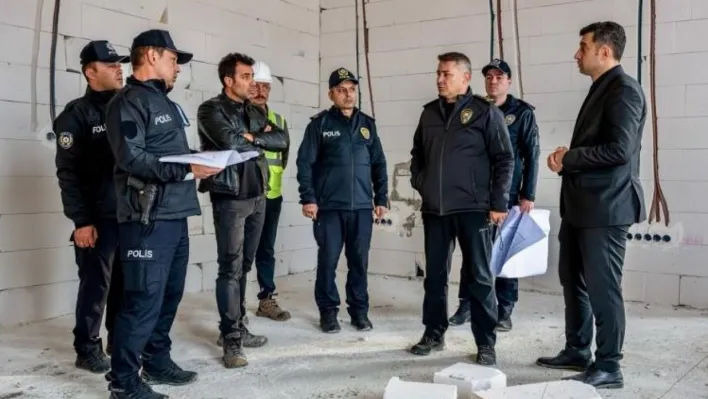 Yeni İl Emniyet Müdürlüğü binasında sona yaklaşıldı