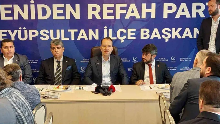 Yeniden Refah Partisi Genel Başkan Erbakan: 'Kıbrıs dünya tarafından tanınmalıdır'