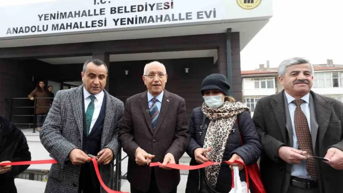 Yenimahalle'de açılışlar aralıksız sürüyor