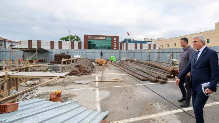 Yılda 100 bini aşkın kişiye şifa dağıtacak merkezin inşası devam ediyor