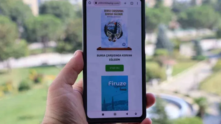 Yıldırım'a çevrimiçi kütüphane