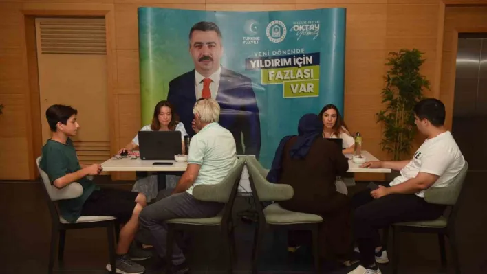 Yıldırım Belediyesi'nden tercih desteği
