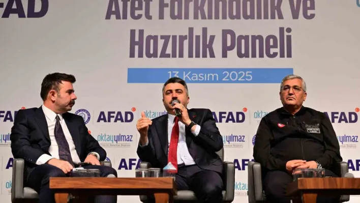 Yıldırım'da afetlere hazırlık paneli