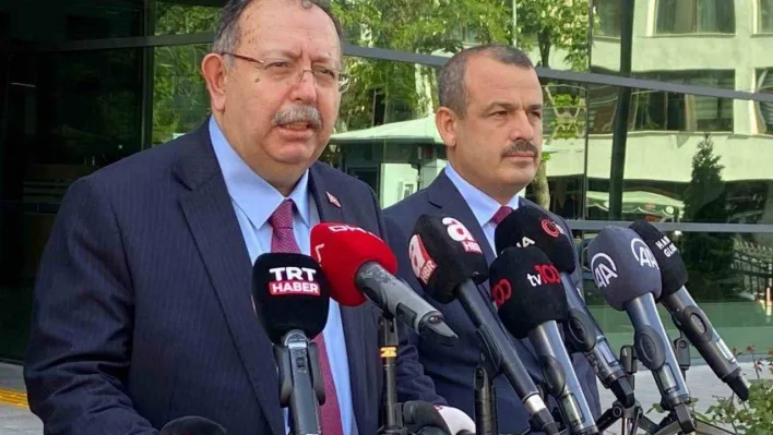 YSK Başkanı Ahmet Yener, ABD, Kanada, İngiltere, Avustralya ve İrlanda'da oy verme günlerinin 20-24 Mayıs olarak belirlendiğini duyurdu