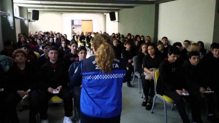 Zabıta ekipleri bu kez eğitim için sahada