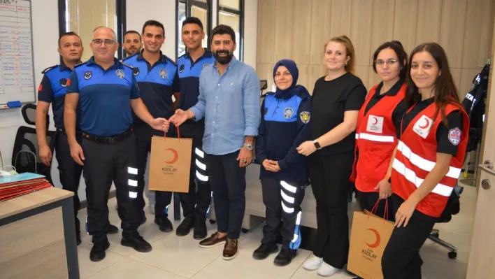 Zabıta Haftası'nda Anlamlı Ziyaret: Kızılay'dan Silivri Zabıtasına Teşekkür