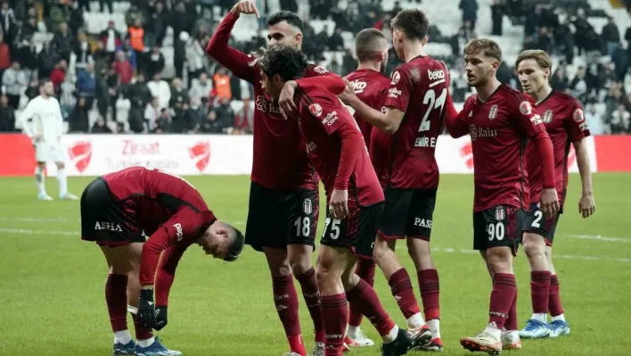 Ziraat Türkiye Kupası: Beşiktaş: 4 - Eyüpspor: 0 (Maç sonucu)