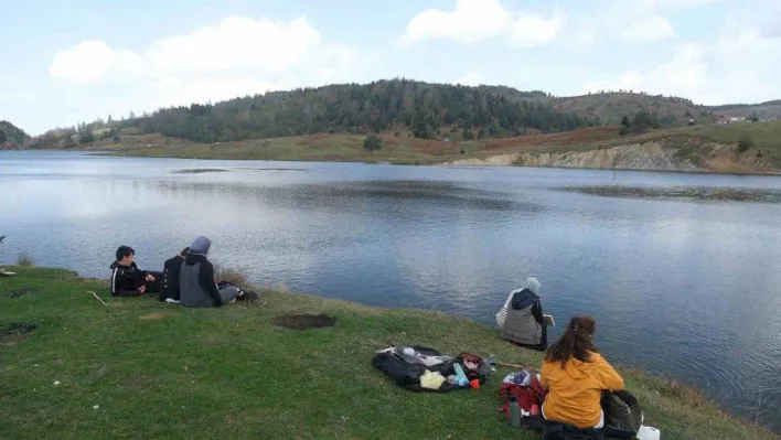 Zorlu parkurda sonbaharın tonlarını keşfettiler