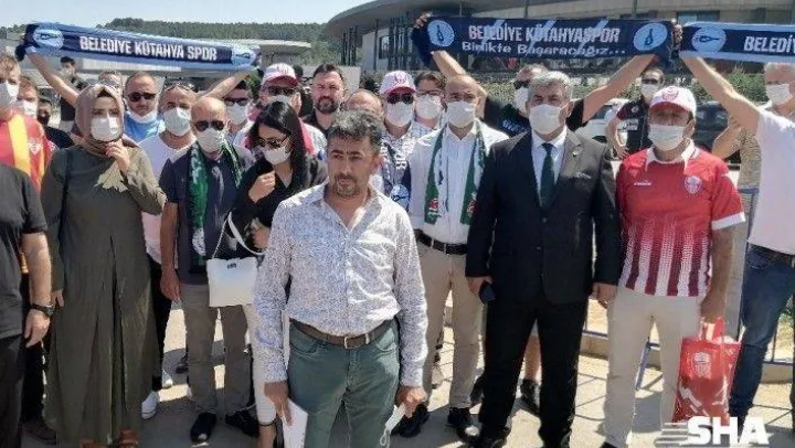BAL kulüplerinden TFF önünde açıklama