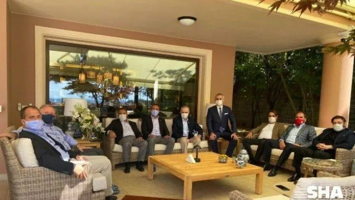 Kulüpler Birliği'nden Mustafa Cengiz'e geçmiş olsun ziyareti