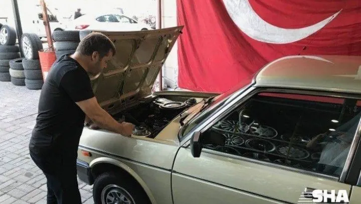 (Özel) 87 model Doğan marka otomobilini 100 bin liraya satmadı