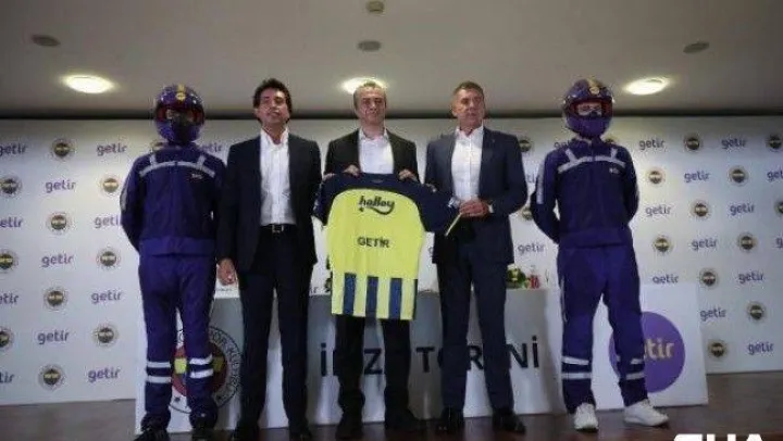 Fenerbahçe, Getir ile sponsorluk anlaşması imzaladı