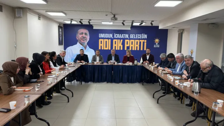 AK Parti Silivri Yürütme Kurulu Toplantısı Gerçekleştirildi