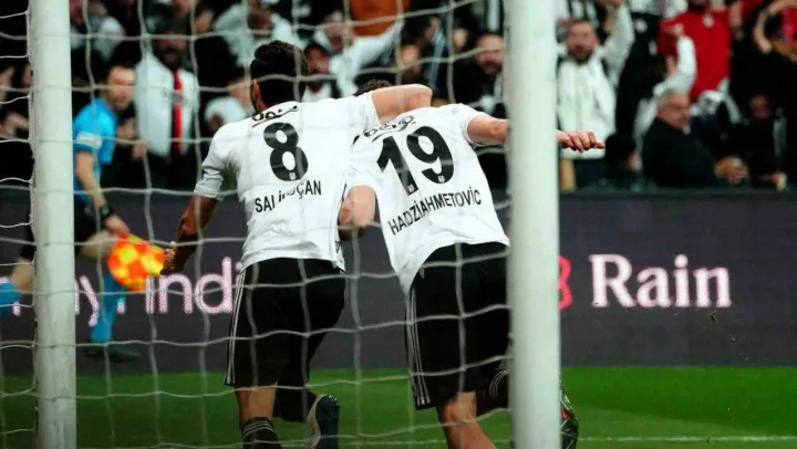 Amir, Beşiktaş formasıyla ilk golünü kaydetti