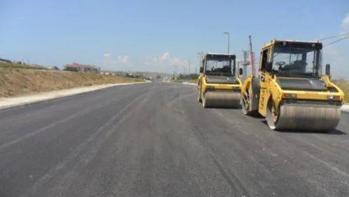 Bağlantı yolları asfaltlandı