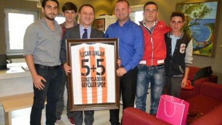 Beycilerspor Kulübü'nden Işıklar'a Ziyaret