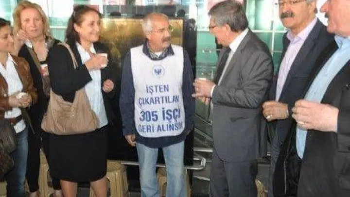 CHP Silivri'den 'Hava-İş'e destek