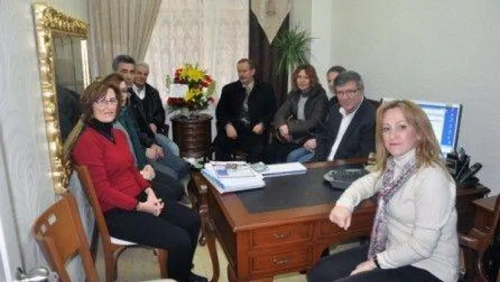 CHP Silivri'den muhasebecilere anlamlı ziyaret