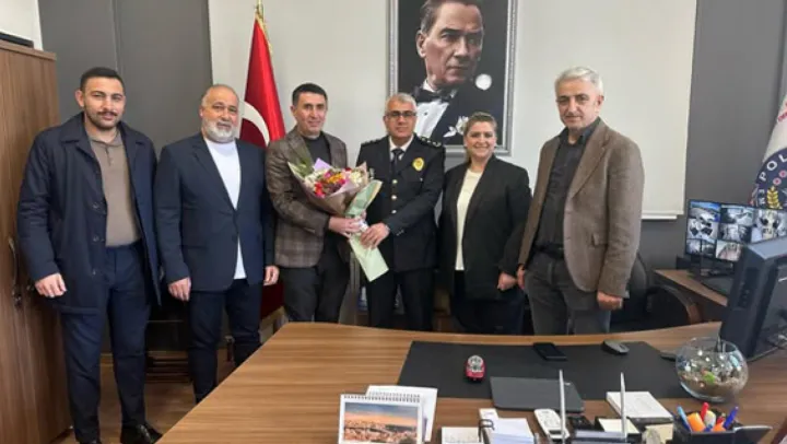 Polis Haftası'nda Emniyet Teşkilatına anlamlı ziyaret