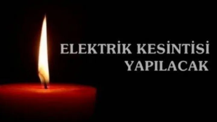 Silivri'de Elektrik Kesintisi