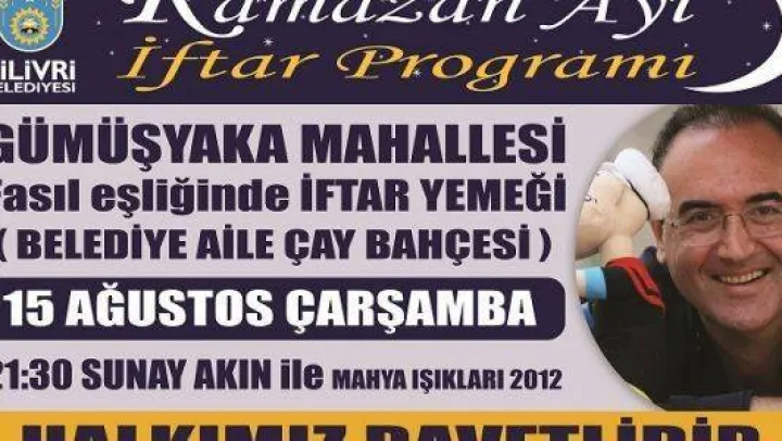 Sunay Akın Silivrililerle Buluşacak