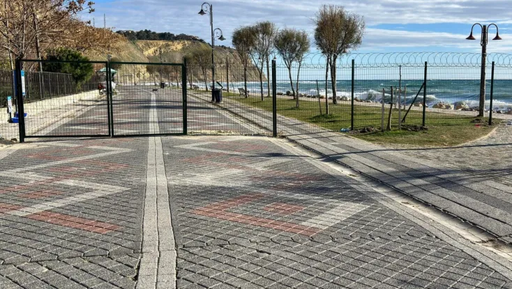 Boşnak bahçe kapatıldı