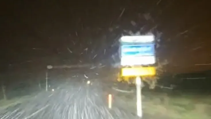 Silivri ve Çatalca’da kar yağışı başladı