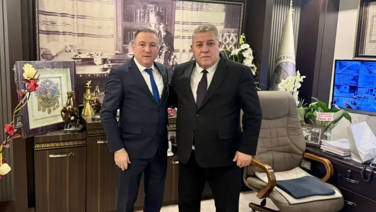 Sanayi Sitesi Kooperatifinden SİBESO’ya Tebrik Ziyareti