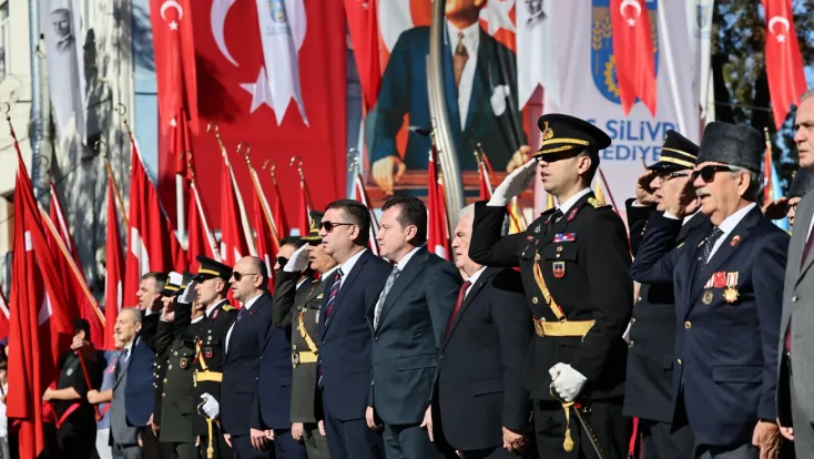 Silivri’de Cumhuriyet’in 102. yılı coşkuyla kutlandı
