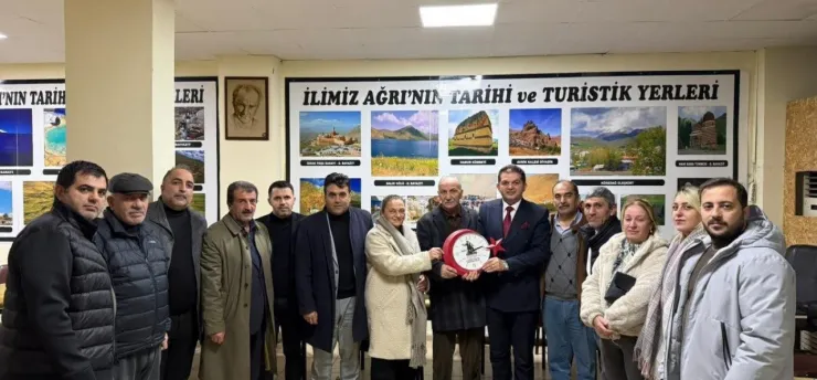 Ağrılılar Derneği'nden Ferhat Çetin'e Açık Destek