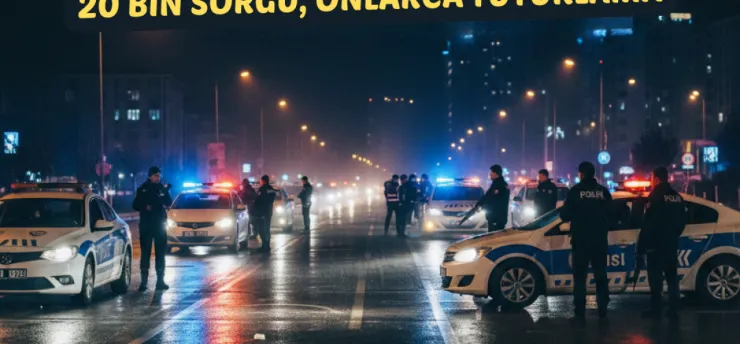 Silivri'de Bir Haftada Yoğun Denetim: Binlerce Sorgu, Çok Sayıda Yakalama