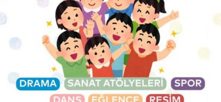 Silivri'de çocuklar yaz tatilini öğrenerek geçiriyor