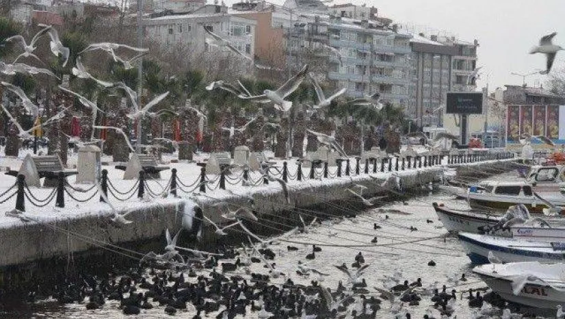 Kış mevsiminde Silivri