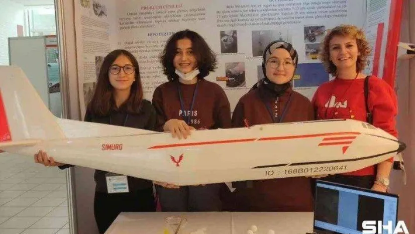 (Özel) Liseli öğrenciler yanan ormanları yeşertecek İHA geliştirdi