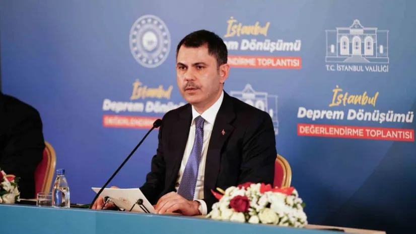 Bakan Kurum: 'Devletimiz İstanbul'un dönüşümü için gövdesini taşın altına koymuştur'