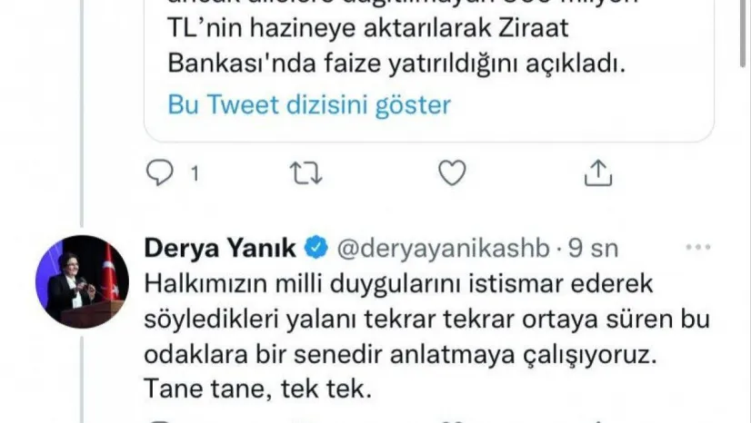 Bakan Yanık'tan algı haberlerine tepki
