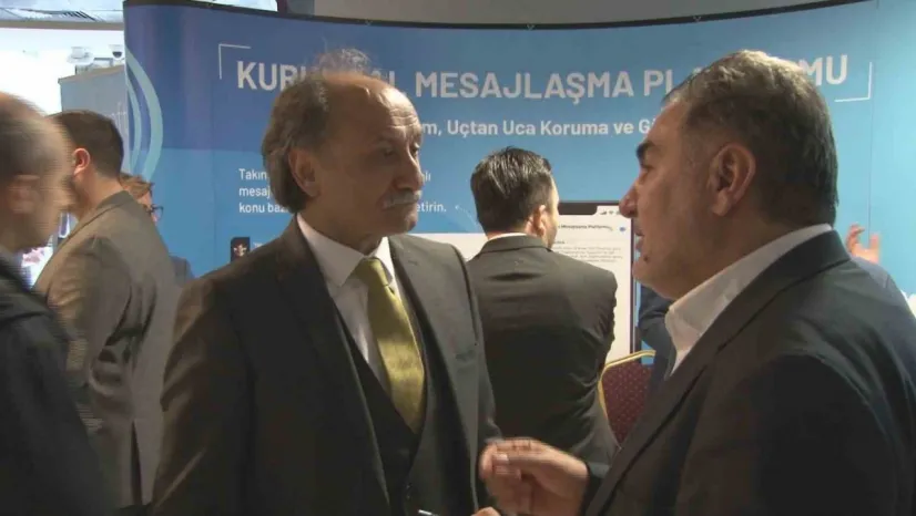 Bilgi Güvenliği Derneği Başkanı Alkan: 'Ülkemizin siber güvenlik konusundaki yerli ve milli ürünlerini, geliştirebilmek adına çalışıyoruz'