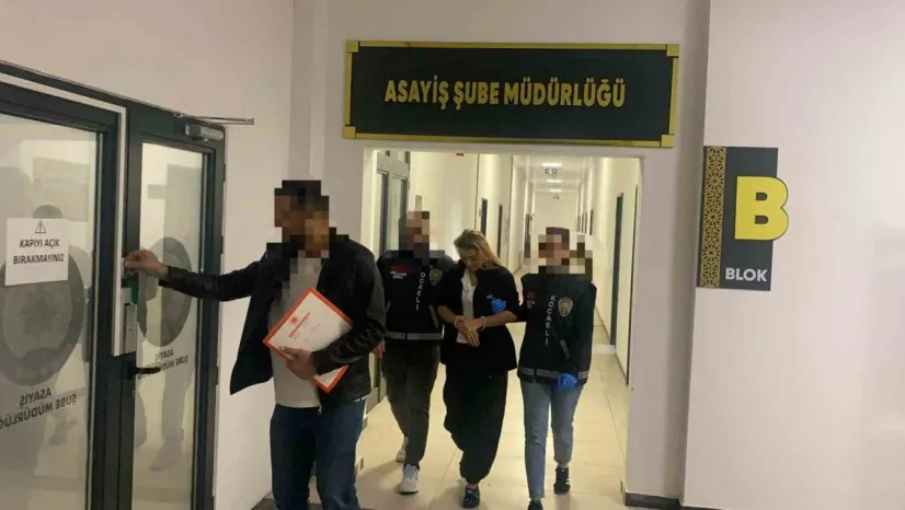 Evden ziynet eşyası ve saç şekillendirici çalan kadın yakalandı