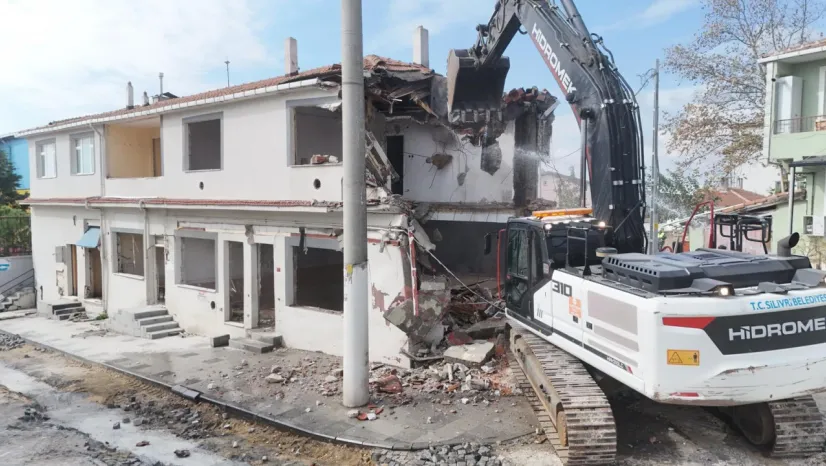 Gazitepe Köy Konağı Yeniden İnşa Ediliyor