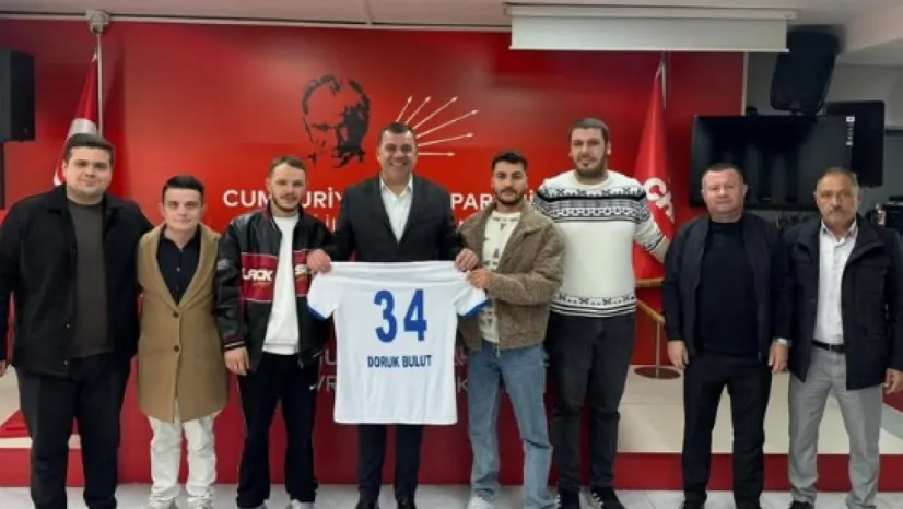 Kasaba Taraftar Grubundan Chp İlçe Başkanı Bulut'a Ziyaret