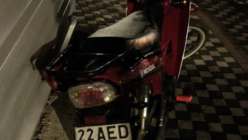 Keşan'da motosiklet ile otomobil çarpıştı: 1 yaralı