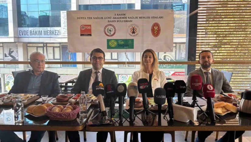 Kocaeli'deki sağlık odalarından 'Tek Dünya Sağlık' günü mesajı