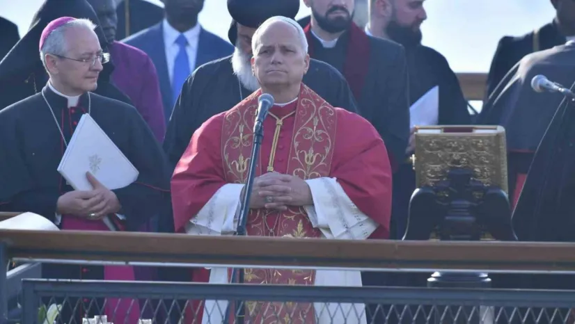 Papa'dan İznik'e tarihi ziyaret ve tarihi ayin...