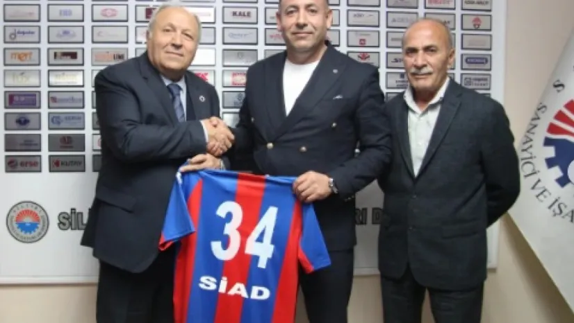 Silivrispor'dan SİAD Başkanı Hakan Kocabaş'a anlamlı ziyaret
